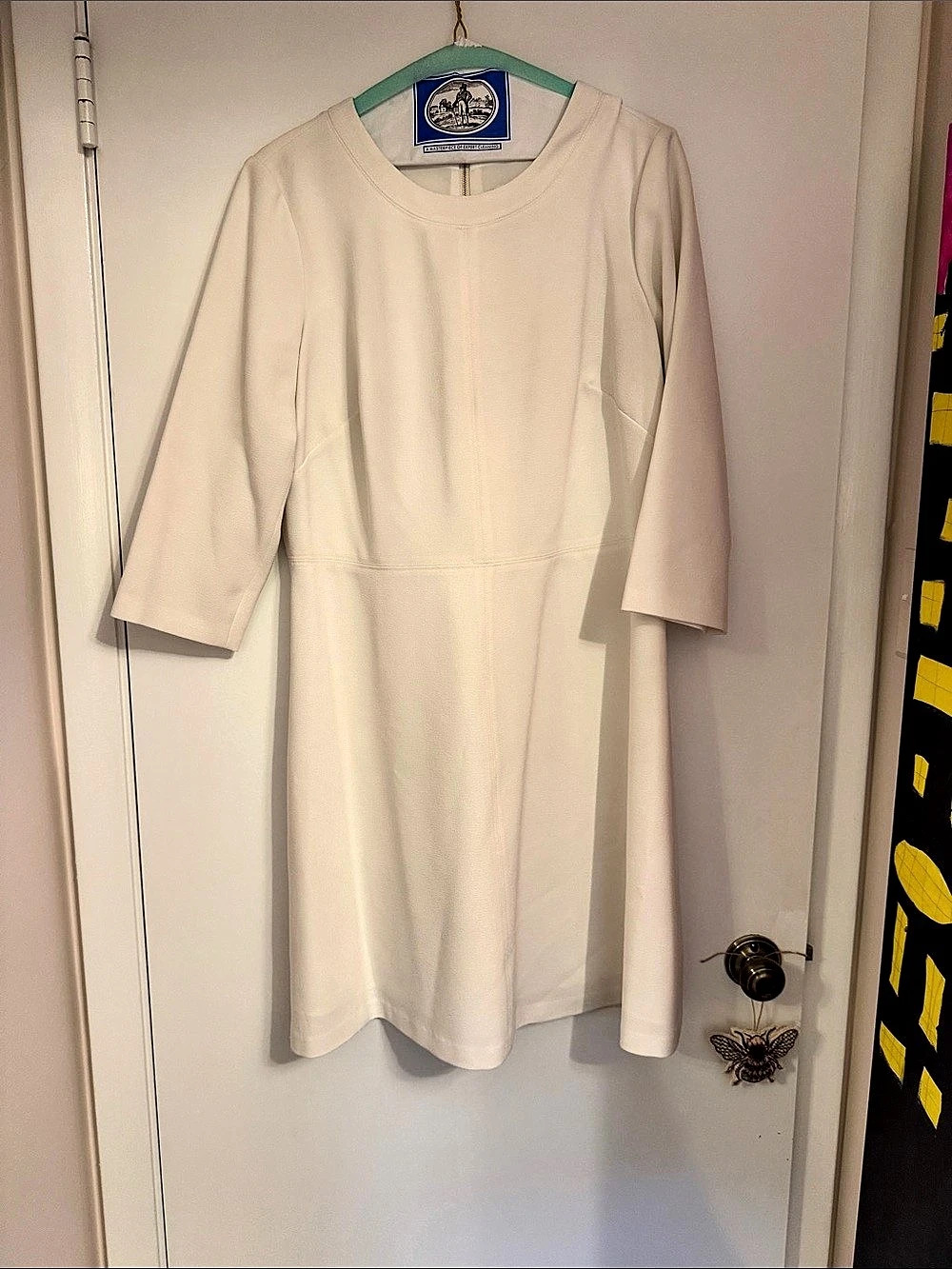 Eliza J White Dress Size 14 Like New